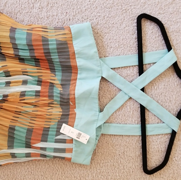 ANTHROPOLOGIE Mint Abstract Print Maxi Dress - Picture 4 of 4